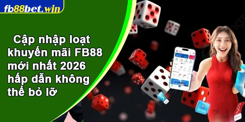Cập nhập loạt khuyến mãi FB88 mới nhất 2026 hấp dẫn không thể bỏ lỡ